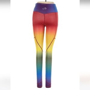 EUC Small‎ Curves N Combatboots 🌈 Leggings